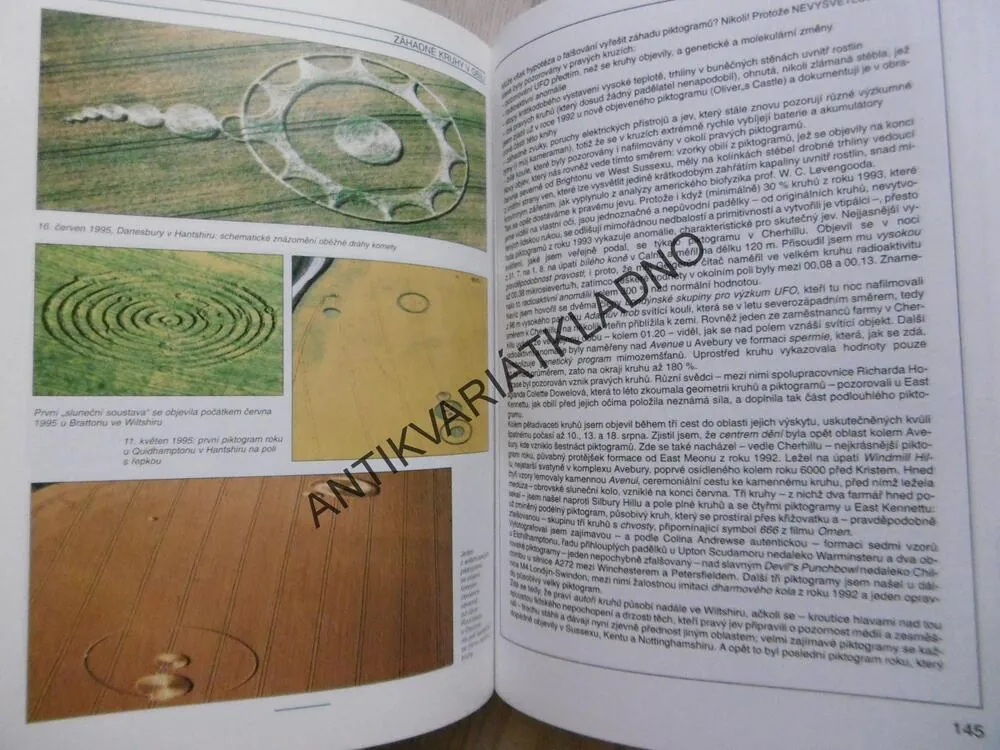 ZÁHADNÉ KRUHY V OBILÍ, HESEMANN, TÓTHOVÁ, **an
