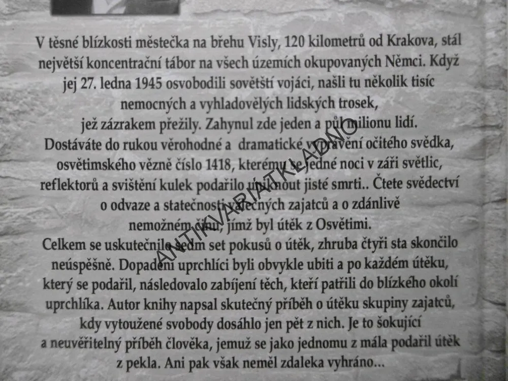 ÚTĚK Z OSVĚTIMI, ANDREJ POGOŽEV, **an