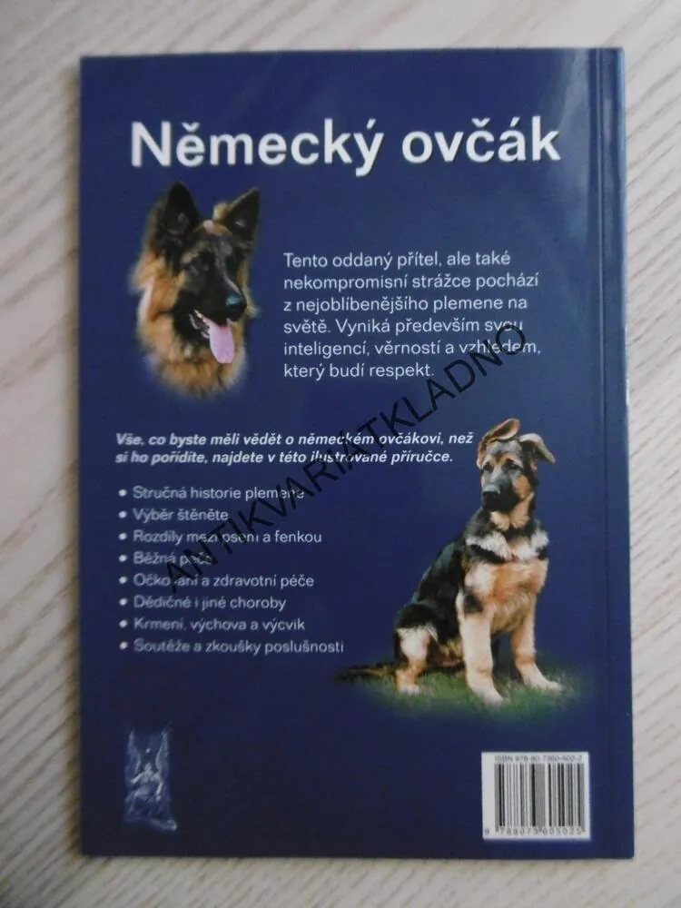 NĚMECKÝ OVČÁK, PES, CHOVATEL, MALCOLM WILLIS, PÉČE A VÝCVIK,, **an