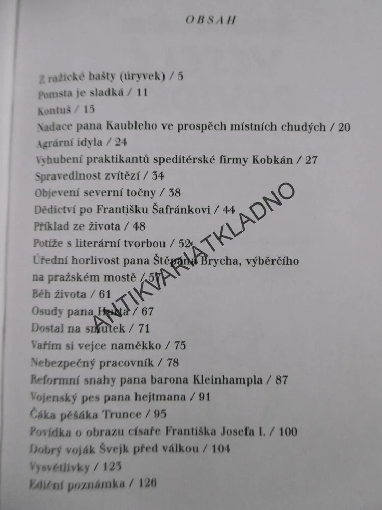 VESELÉ POVÍDKY, JAROSLAV HAŠEK, JOSEF LADA, **an