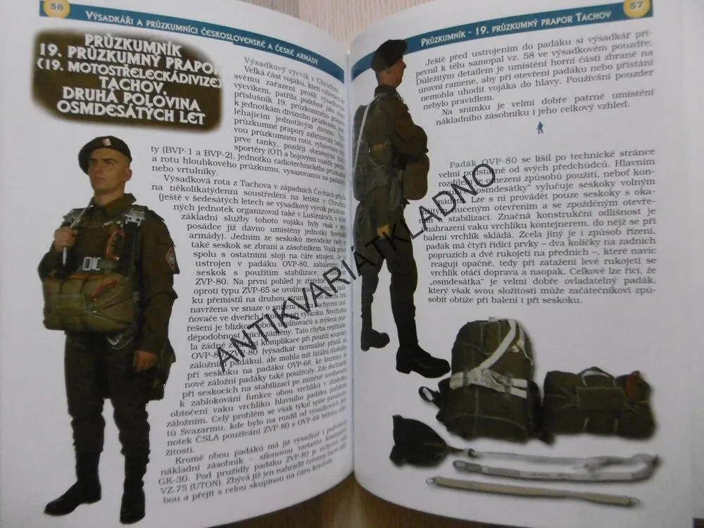 VÝSADKÁŘI A PRŮZKUMNÍCI ČESKOSLOVENSKÉ A ČESKÉ ARMÁDY 1945-1999, MICHAL KONÍČEK, PETR A PAVEL BLAHOUTKOVI, **an