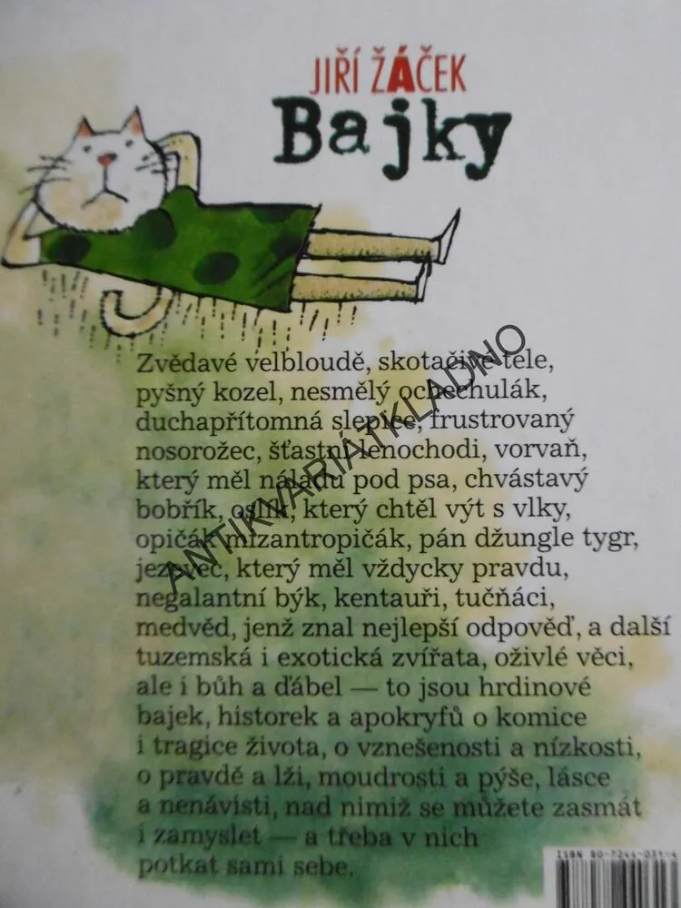 BAJKY, JIŘÍ ŽÁČEK, **an