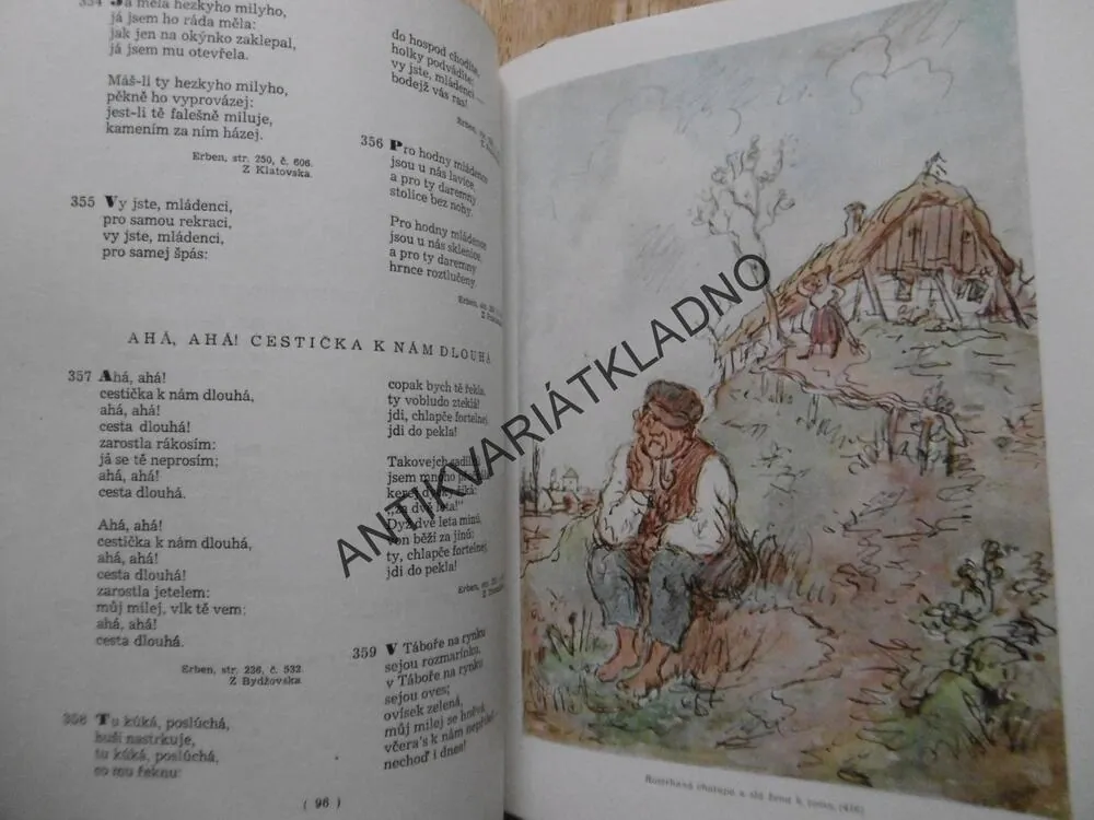 HUMOR VTIP SATIRA V ČESKÉ LIDOVÉ PÍSNI,HORÁK ,RADA
