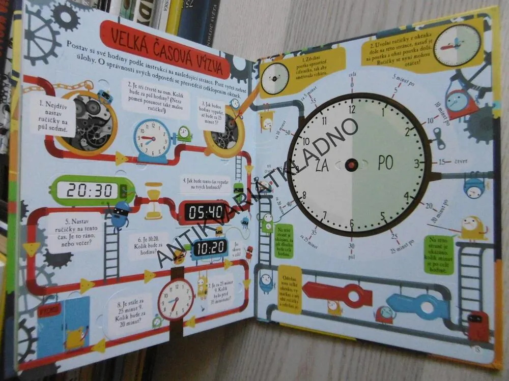 URČUJ ČAS, PODÍVEJ SE POD OKÉNKO, **an