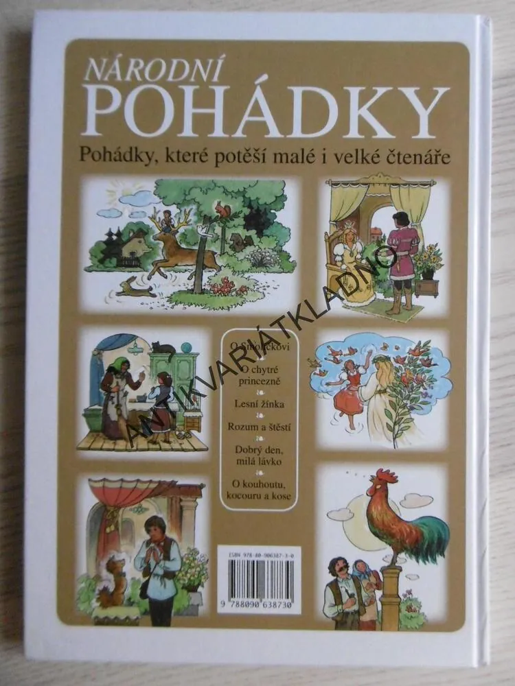 NÁRODNÍ POHÁDKY, KAREL JAROMÍR ERBEN, BOŽENA NĚMCOVÁ, OTAKAR ČEMUS, **an