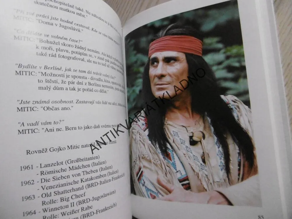VINNETOU,JAK HO NEZNÁTE, MARIE BRAHOVÁ, **an