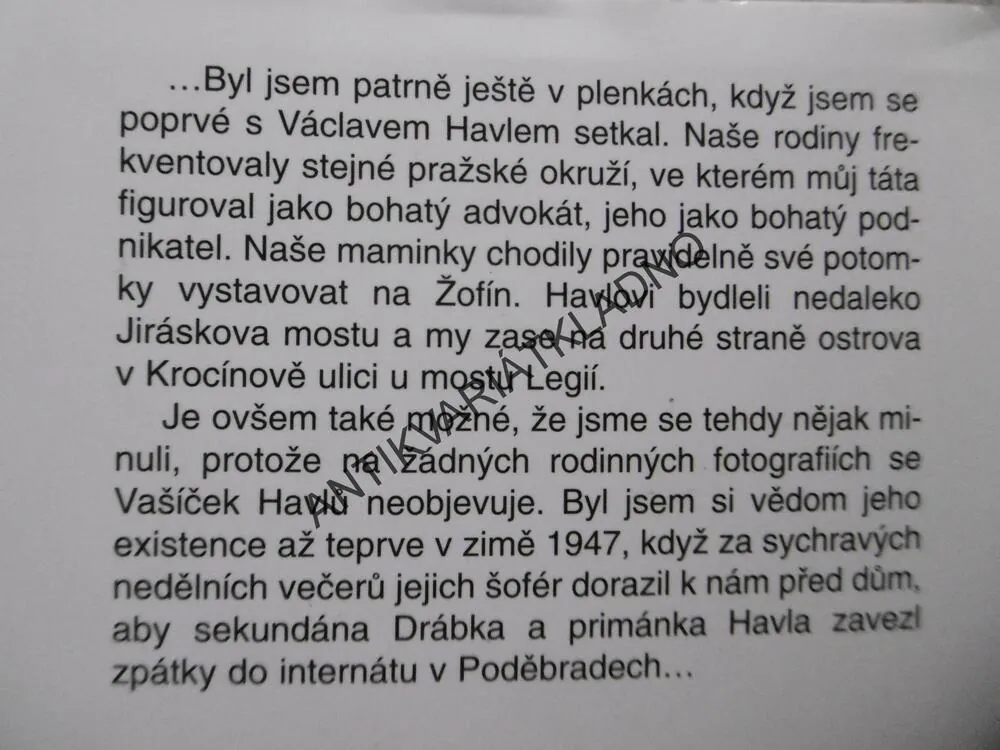 PO UŠI V POSTKOMUNISMU, JAN DRÁBEK, **an