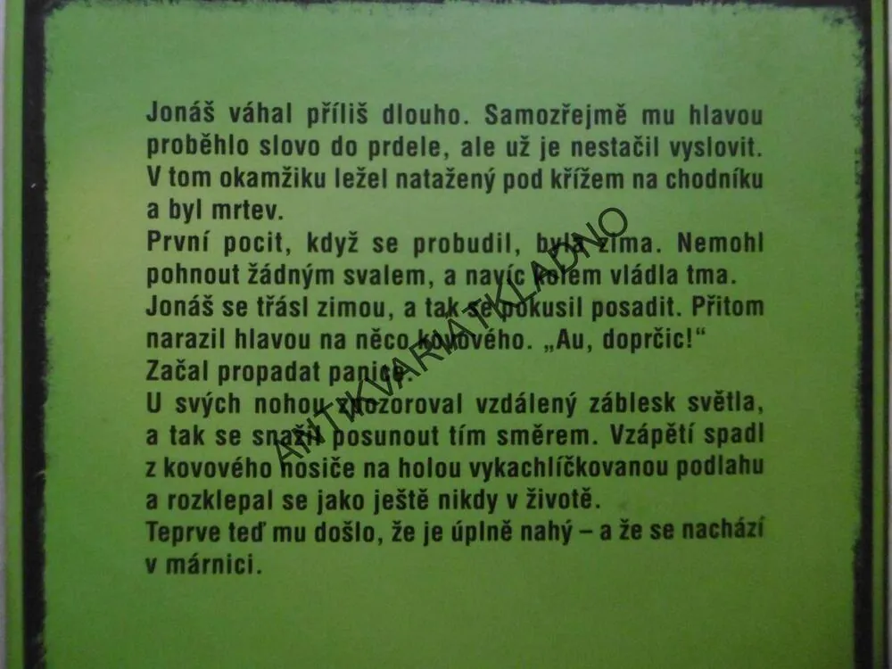 A BŮH PRAVIL: BUDIŽ JONÁŠ, SEBASTIAN NIEDLICH, **an