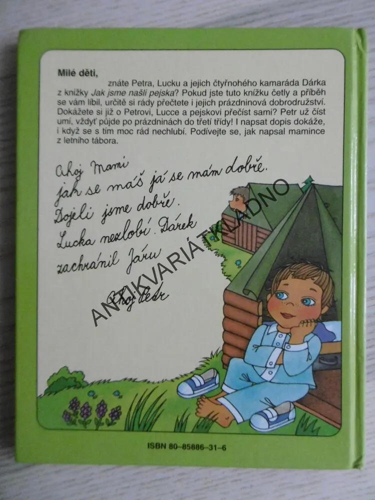 PRÁZDINY S PEJSKEM, JANA JELENOVÁ, **an