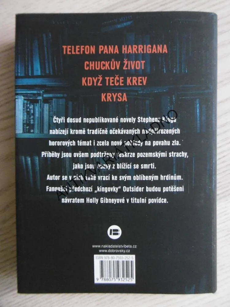 KDYŽ TEČE KREV, STEPHEN KING, **an