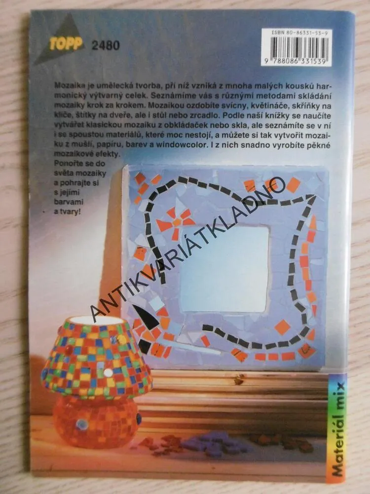 MOZAIKA ZE SKLA, WINDOWCOLOR A DALŠÍCH MATERIÁLŮ, TOPP, **an