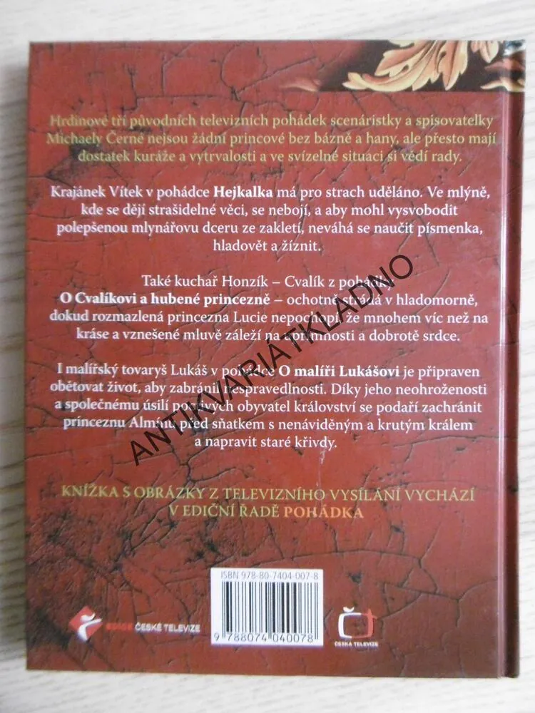 O MALÍŘI LUKÁŠOVI, MICHAELA ČERNÁ, **an
