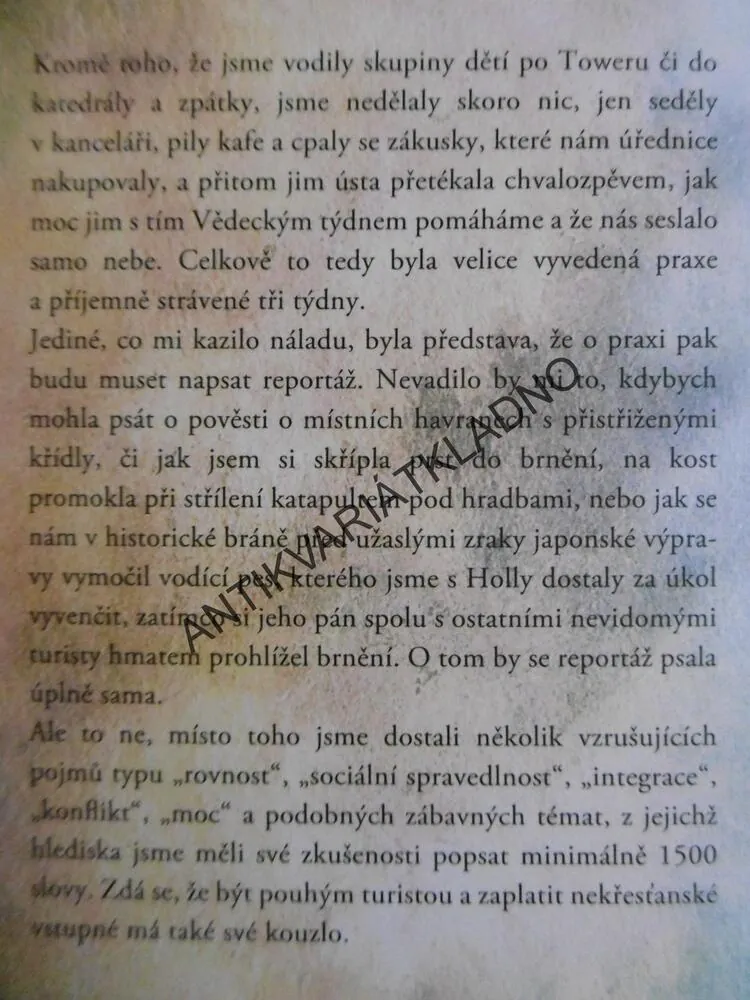 ANGLICKÉ LISTÍ ANEB COOLTURNÍ ŠOK, ALENA DAMIJO, **an