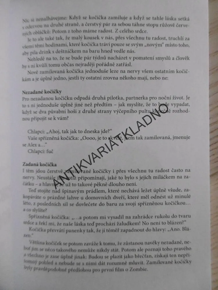 KODEX KOČIČKY, ALEXANDRA REINWARTHOVÁ, SUZANNE GLANZEROVÁ, **an