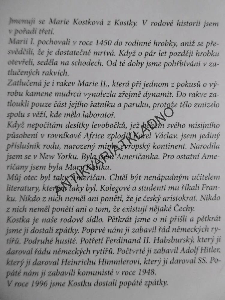 ARISTOKRATKA U KRÁLOVSKÉHO DVORA, EVŽEN BOČEK, **an