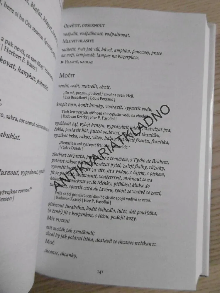 ŠMÍRBUCH JAZYKA ČESKÉHO, PATRIK OUŘEDNÍK, **an