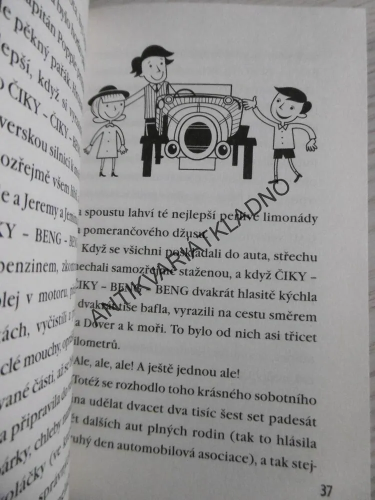 KOUZELNÉ AUTÍČKO, IAN FLEMING, **an