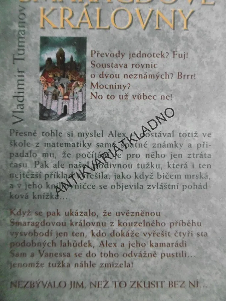 ZÁCHRANA SMARAGDOVÉ KRÁLOVNY, VLADIMIR TUMANOV, **an