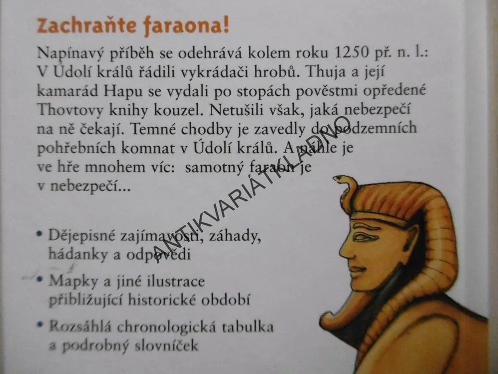 ZACHRAŇTE FARAONA, HISTORICKÉ KRIMI ZE STAROVĚKÉHO EGYPTA, RENÉE HOLLEROVÁ, **an