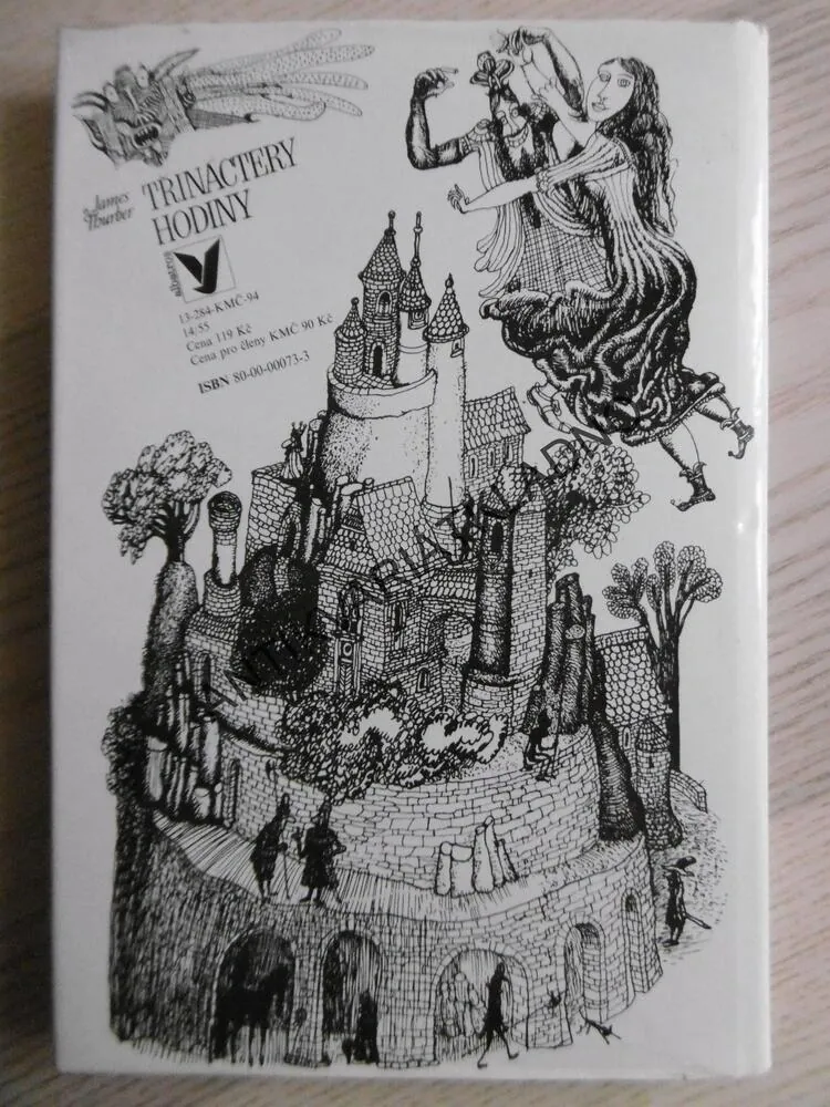 TŘINÁCTERY HODINY, JAMES THURBER, VÁCLAV KABÁT,**an