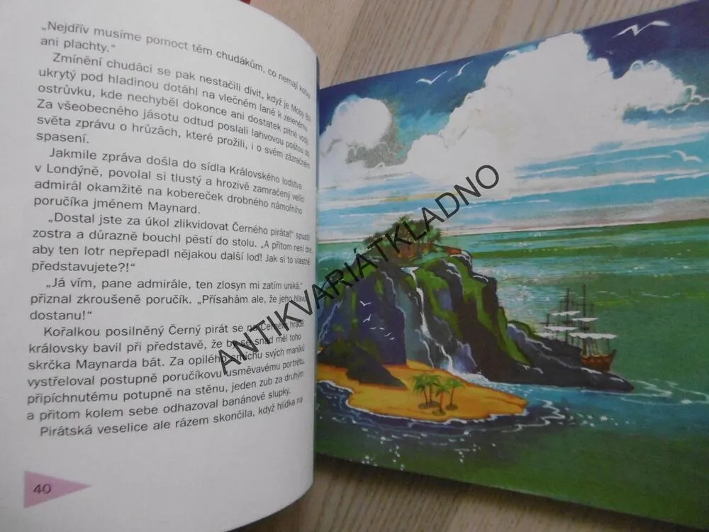 ČERNÝ PIRÁT A DARWINOVA OPICE, POD VLAJKOU NEPTUNU 2, MILOŠ MACOUREK, **an