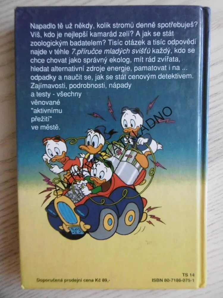 7. PŘÍRUČKA MLADÝCH SVIŠŤŮ, WALT DISNEY, **an
