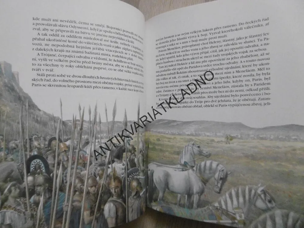 ČERNÉ LODĚ PŘED TRÓJOU, PŘÍBĚH Z ILIADY, ROSEMARY SUTCLIFF, ALAN LEE,**an