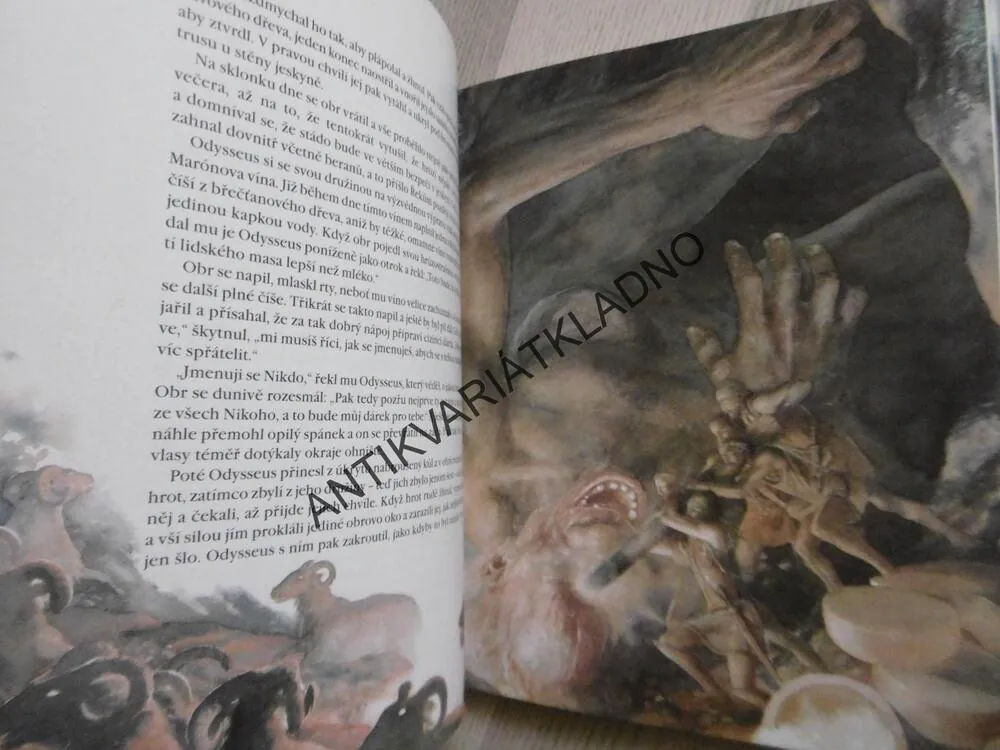 PUTOVÁNÍ ODYSSEOVO, PŘÍBĚH Z ODYSSEIE, ROSEMARY SUTCLIFF, ALAN LEE,**an