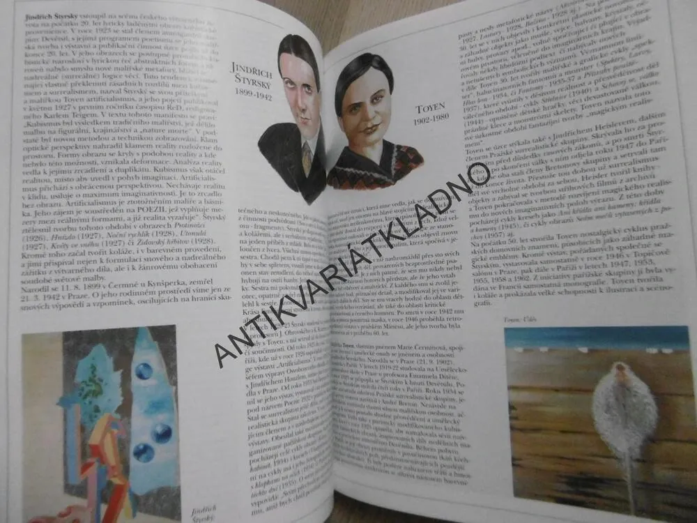 OSOBNOSTI ČESKÉHO MALÍŘSTVÍ, FILLA, KUBIŠTA, ALEŠ M., **an