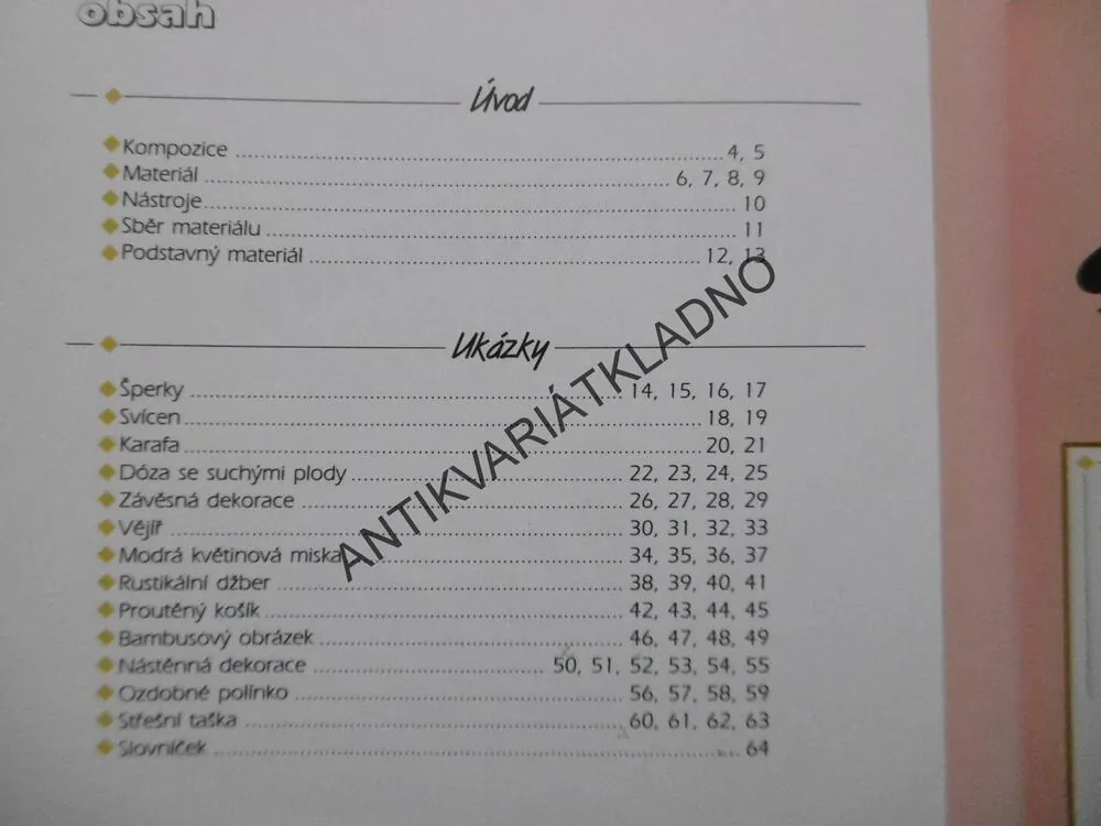 SUŠENÉ KVĚTINY, ARANŽOVÁNÍ PRO RADOST, DEKORACE, **an
