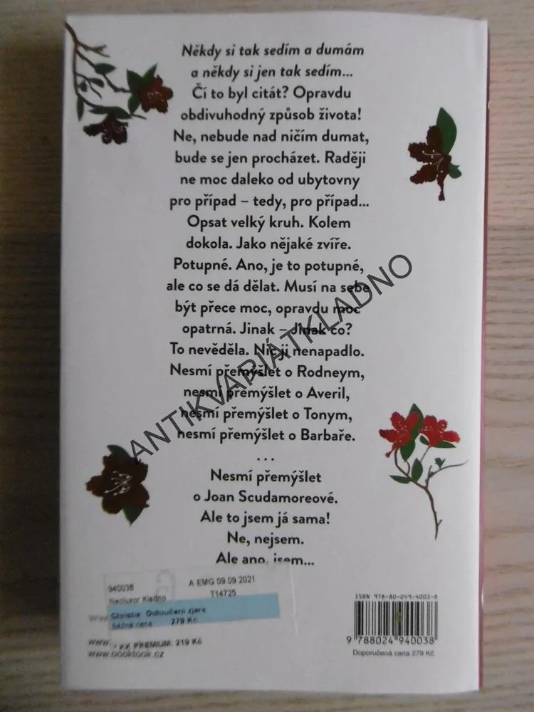ODLOUČENÍ ZJARA, MARY WESTMACOTT, PSEUDONYM AGATHA CHRISTIE, **an