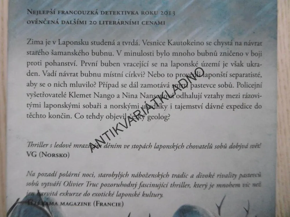 POSLEDNÍ LAPONEC, OLIVIER TRUC, **an