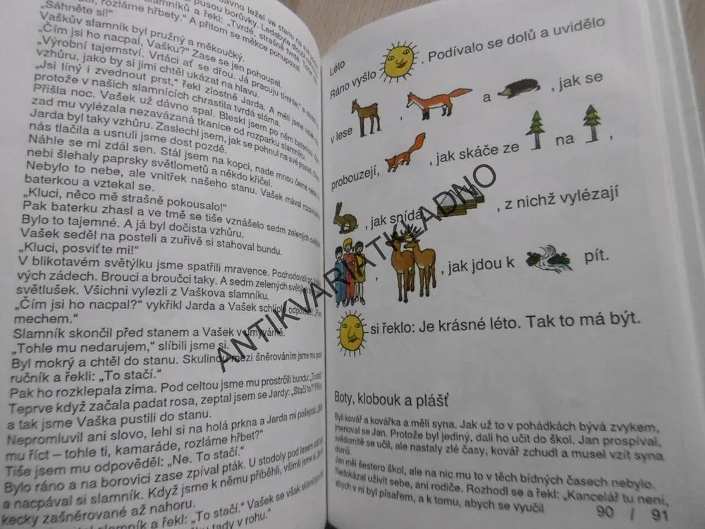 KNÍŽKA ZA VYSVĚDČENÍ,MAGDALENA PROPPEROVÁ, JINDŘICH KOVAŘÍK, **an
