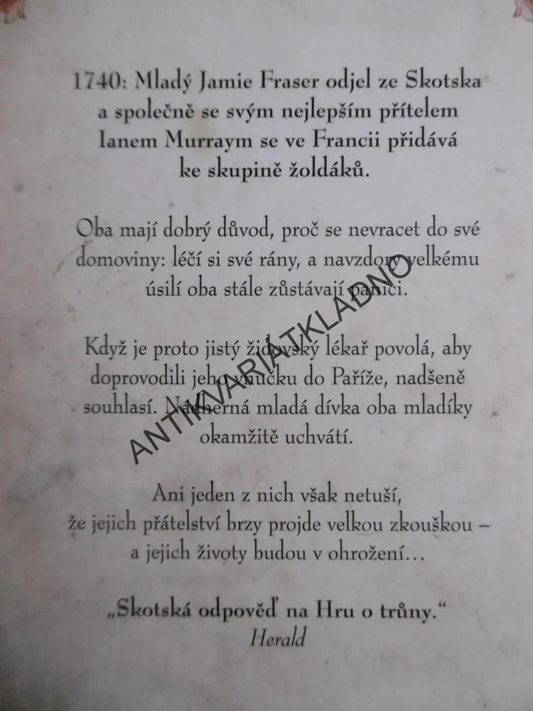 PANICOVÉ, DIANA GABALDON, **an