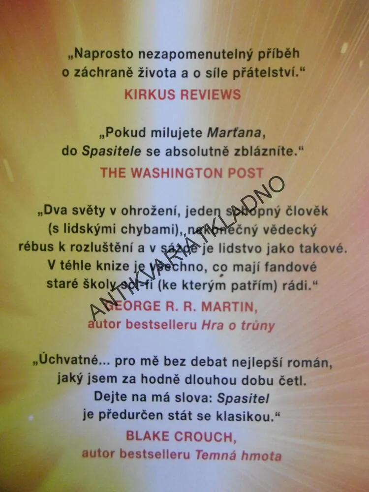 SPASITEL, ANDY WEIR, **an