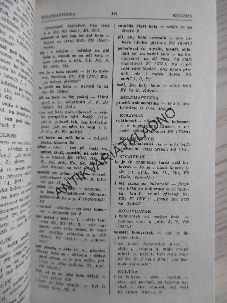 LIDOVÁ RČENÍ, JAROSLAV ZAORÁLEK, **an