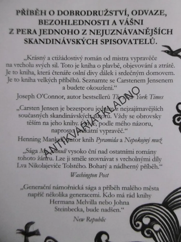 MY, UTONULÍ, CARSTEN JENSEN, **an