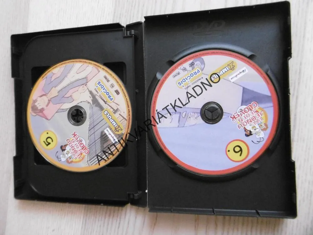 BYL JEDNOU JEDEN ČLOVĚK, 6 X DVD FILM