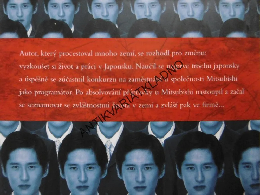 MODROOKÝ ZAMĚSTNANEC JAPONSKÉ FIRMY, VÁŽENÝM DOŽIVOTNÍM HOSTEM MITSUBISHI, NIALL MURTAGH, **an