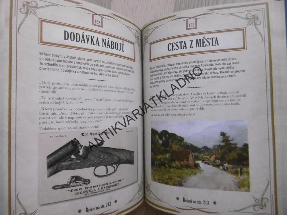 HÁDANKY A HLAVOLAMY SHERLOCKA HOLMESE, DR. JOHN WATSON, **an