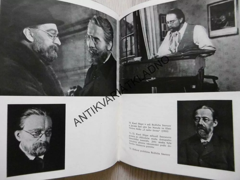 NESMRTELNÍ VE FILMU, LUBOŠ HLAVÁČEK, 1961, **an
