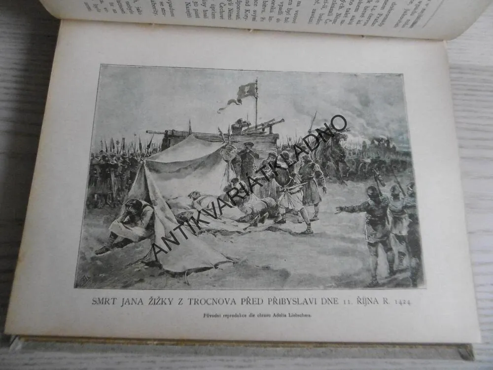 OBRÁZKOVÉ DĚJINY NÁRODA ČESKÉHO, A. REZEK, JAN DOLENSKÝ,  1893