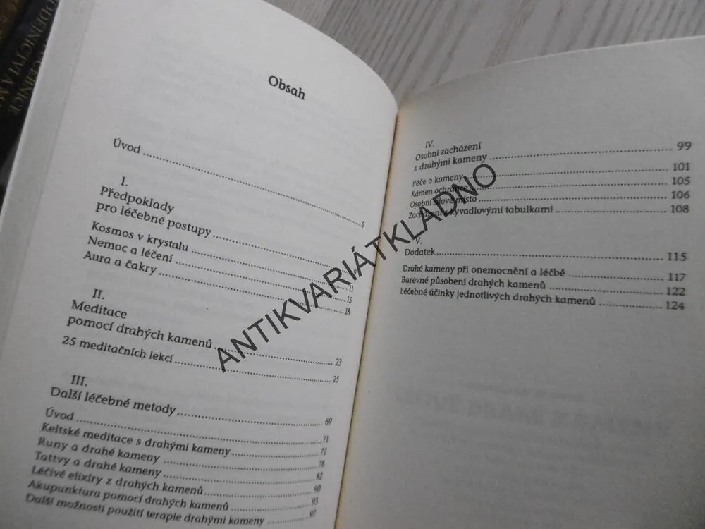 LÉČIVÉ DRAHÉ KAMENY, LITOTERAPIE, REINHARD FLOREK, **an