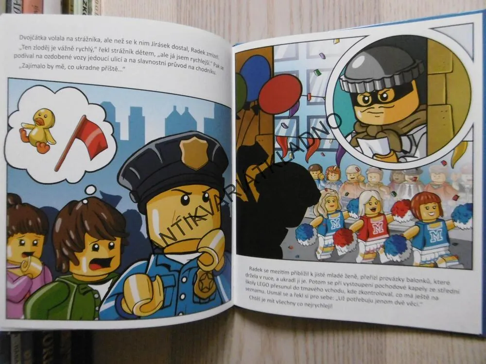 ZKOUŠKA PRO ZLODĚJE, LEGO CITY, **an