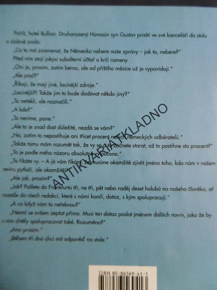 NA POČÁTKU BYLO SLOVO..., JAROSLAV DIETL, TELEVIZNÍ ROMÁN, **an