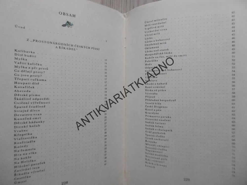 MATEŘÍDOUŠKA VLASTI NAŠÍ MILÉ, KAREL JAROMÍN ERBEN, 1973, **an