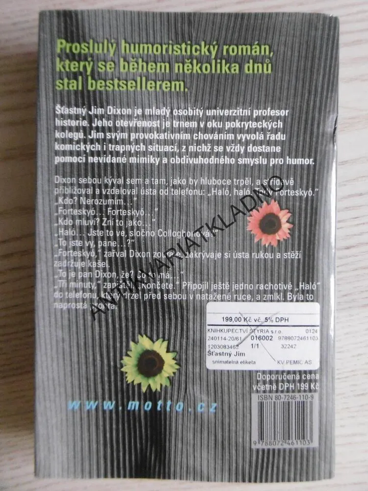ŠŤASTNÝ JIM, KINGSLEY AMIS, **an