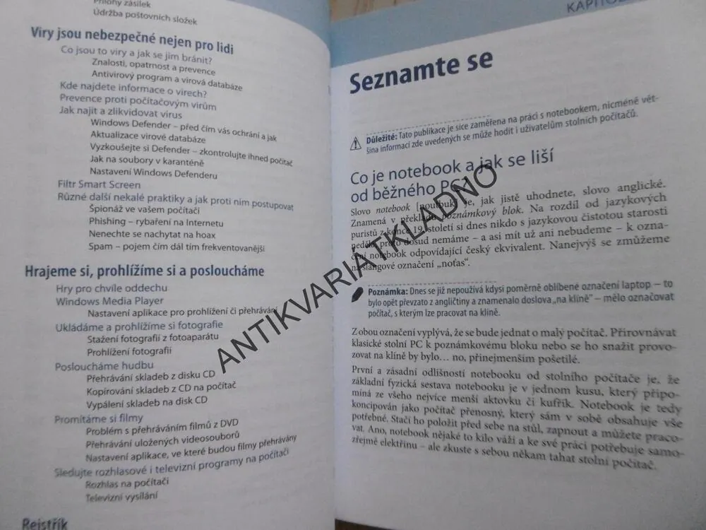 NOTEBOOKY PRO SENIORY, JIŘÍ LAPÁČEK, **an