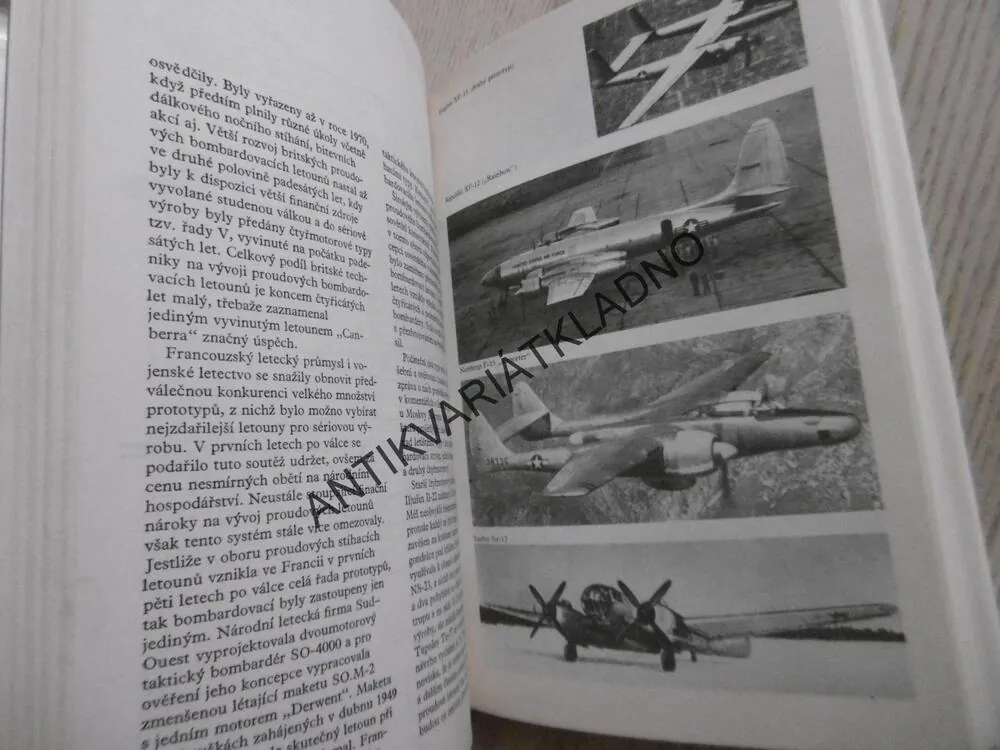 VOJENSKÁ LETADLA 4, 1945 - 1950, VÁCLAV NĚMEČEK, **an