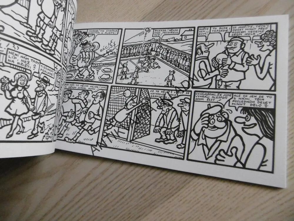 KOUZELNÝ MÍČ, NEPRAKTA, ŠVANDRLÍK, KREATIVNÍ KOMIKS, **an